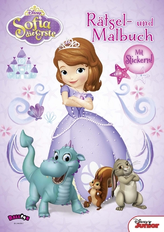 Sofia die Erste - Rätsel- und Malbuch