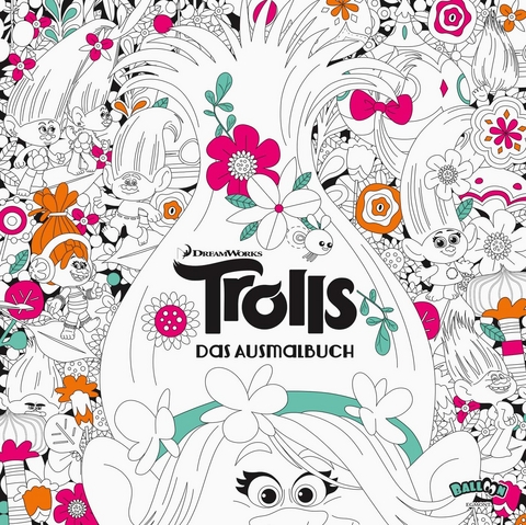 Trolls - Das Ausmalbuch -  DreamWorks