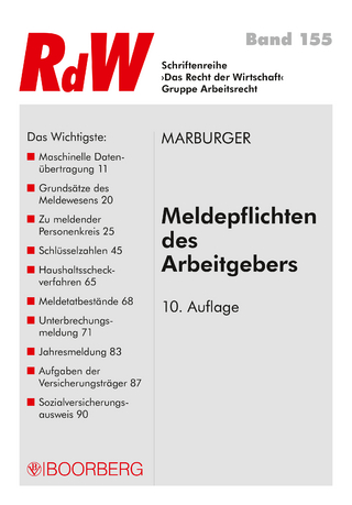 Meldepflichten des Arbeitgebers