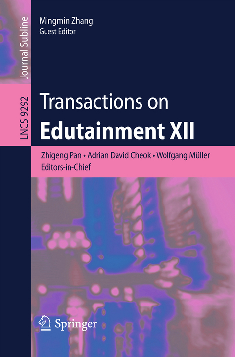 Transactions on Edutainment XII - 
