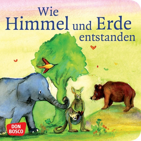 Wie Himmel und Erde entstanden. Die Sch&ouml;pfungsgeschichte. Mini-Bilderbuch. - Susanne Brandt, Klaus-Uwe Nommensen
