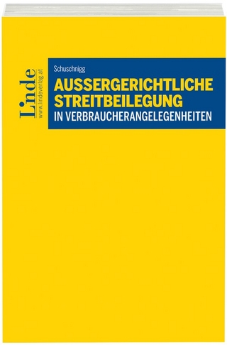 Außergerichtliche Streitbeilegung in Verbraucherangelegenheiten