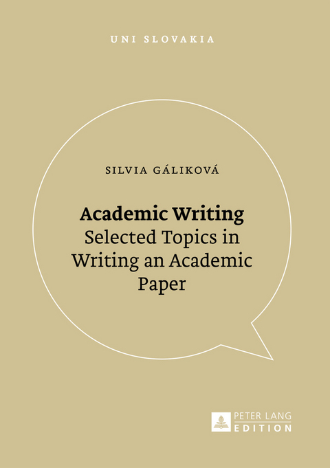 Academic Writing - Silvia Gáliková
