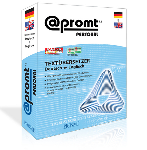 @promt Personal 8.5 Englisch - Deutsch / Deutsch - Englisch