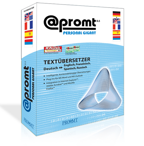 @promt Personal 8.5 Gigant, Deutsch <=> Englisch, Spanisch, Franz&ouml;sisch, Russisch