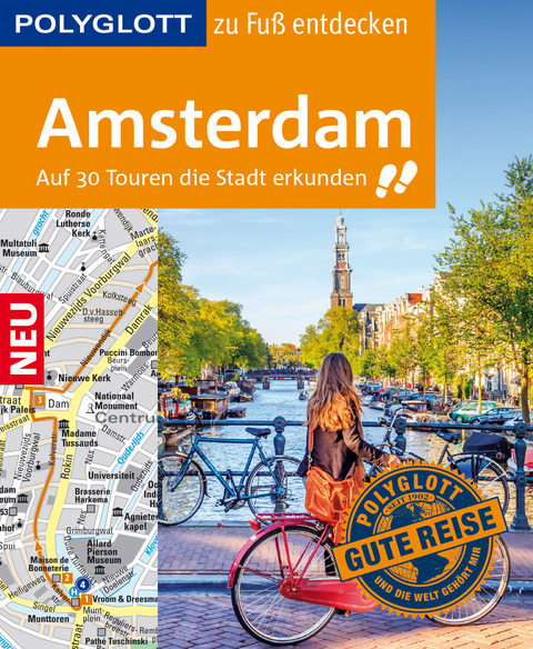 POLYGLOTT Reiseführer Amsterdam zu Fuß entdecken - Susanne Kilimann, Christian Nowak, Rasso Knoller
