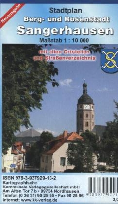 Stadtplan Sangerhausen