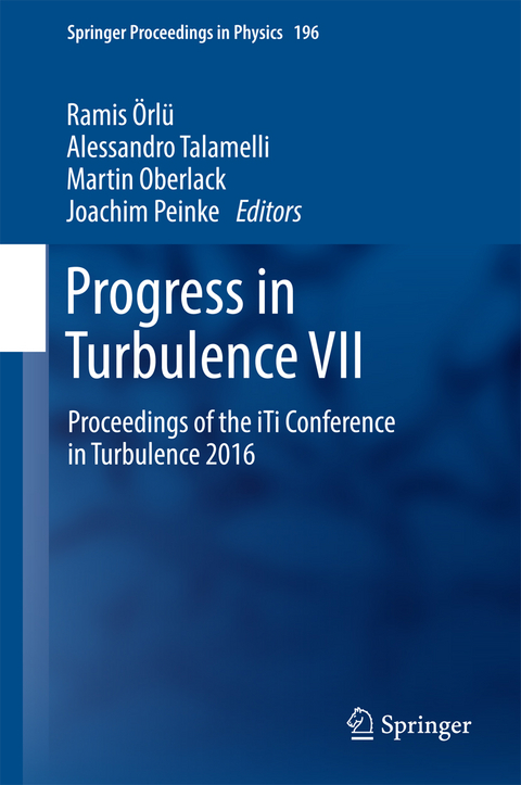 Progress in Turbulence VII - 
