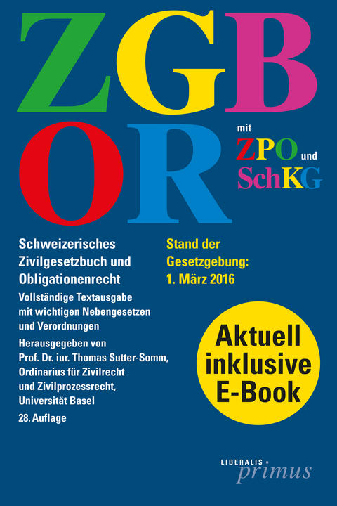 ZGB/OR - Thomas Sutter-Somm