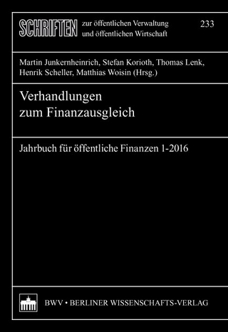 Jahrbuch für öffentliche Finanzen (2016) 1