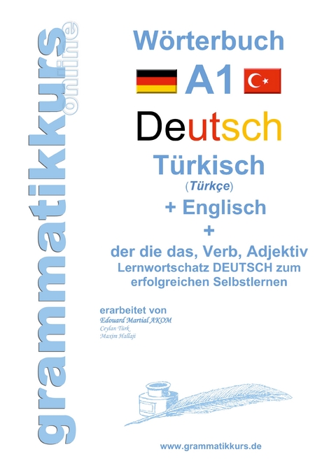 W&ouml;rterburch Deutsch - T&uuml;rkisch Englisch A1 - Marlene Schachner