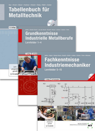 Paketangebot Der Industriemechaniker - Hubert Aigner, Angelika Becker-Kavan, Gregor van den Boom, Finn Brandt, Christof Braun, Wilhelm Dax, Nikolaus Drozd, Manfred Einloft, Wolf-Dieter Gl&auml;ser, Reiner Haffer, Helmut Itschner, G&uuml;nter Kotsch, Heribert Laier, Volker Lindner, Elisabeth Schulz, Johann Slaby, Jochen Timm, Albert Wei&szlig;, Achim Wiemann, Klaus Zeimer