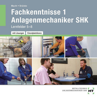 Arbeitsheft mit eingetragenen Lösungen Fachkenntnisse 1 Anlagenmechaniker SHK