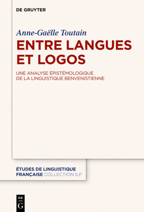 Entre langues et logos - Anne-Ga&euml;lle Toutain