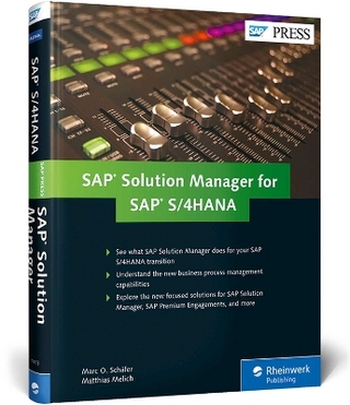 SAP Solution Manager for SAP S/4HANA