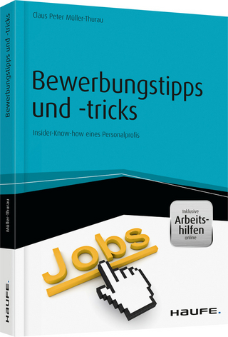 Bewerbungstipps und -tricks - inkl. Arbeitshilfen online