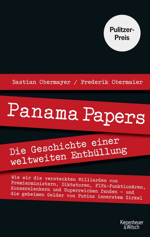 Panama Papers - Bastian Obermayer, Frederik Obermaier
