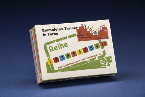 Einmaleins-Trainer in Farbe - Malaufgaben - Frank Steinkopf