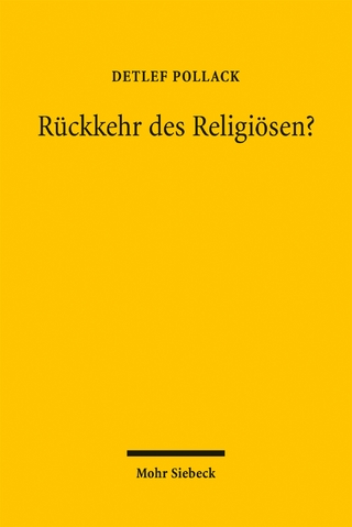 Rückkehr des Religiösen?