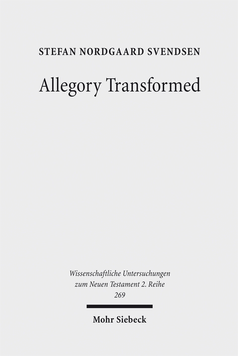 Allegory Transformed - Stefan N. Svendsen
