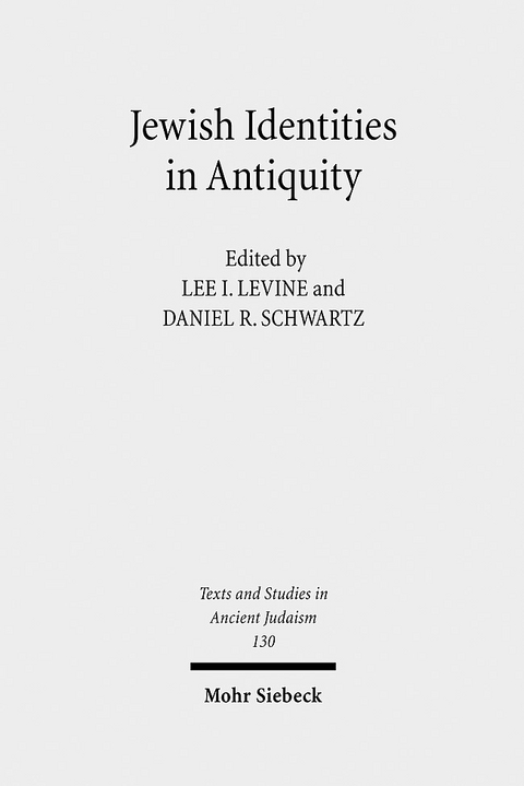 Jewish Identities in Antiquity - 