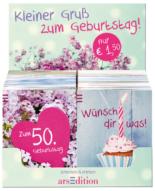Display Kleiner Gruß zum Geburtstag
