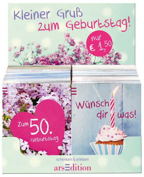 Display Kleiner Gru&szlig; zum Geburtstag