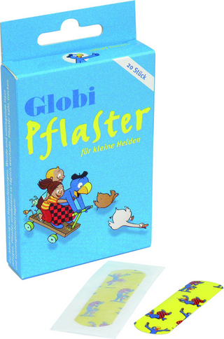 NB Globi Pflaster Globi mit Kindern