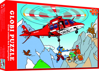 Globi Puzzle Globi bei der Rega