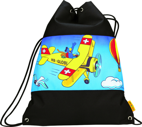 Turnsack Globi der Pilot