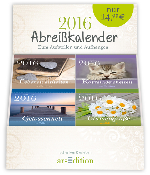 Display Abrei&szlig;kalender 2016