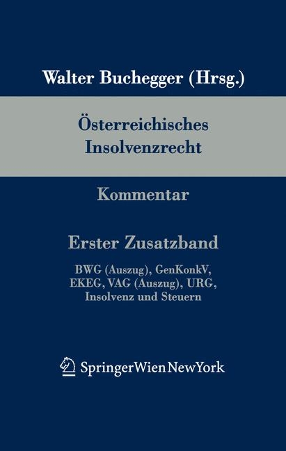 &Ouml;sterreichisches Insolvenzrecht - 