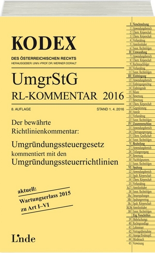 KODEX Umgründungssteuergesetz-Richtlinienkommentar 2016