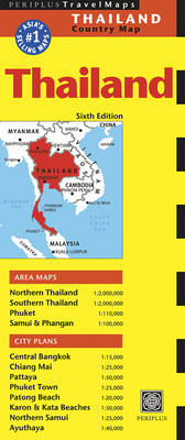 Thailand Travel Map Seventh Edition