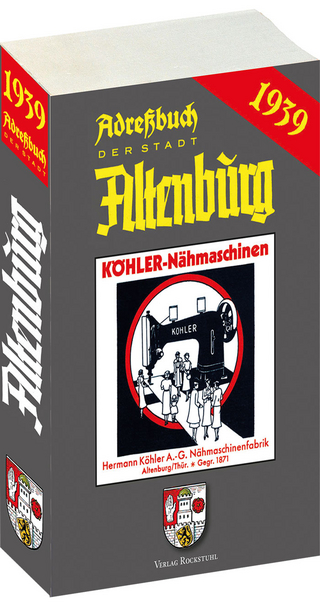 Adressbuch | Einwohnerbuch der Stadt ALTENBURG 1939 in Thüringen
