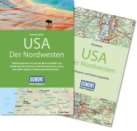 DuMont Reise-Handbuch Reisef&uuml;hrer USA, Der Nordwesten - Susanne Satzer