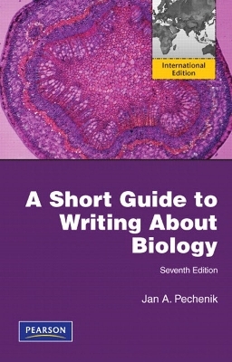 A Short Guide to Writing about Biology - Jan A. Pechenik