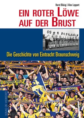 Ein roter Löwe auf der Brust