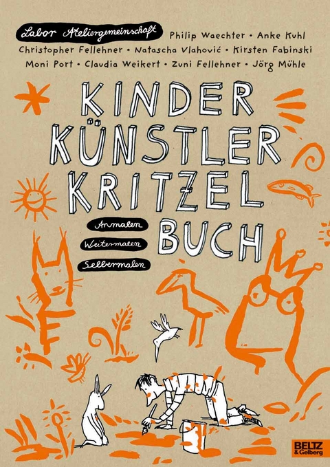 Kinder K&uuml;nstler Kritzelbuch