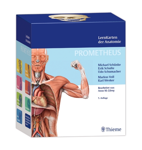 PROMETHEUS LernKarten der Anatomie - Erik Schulte, Udo Schumacher, Michael Sch&uuml;nke
