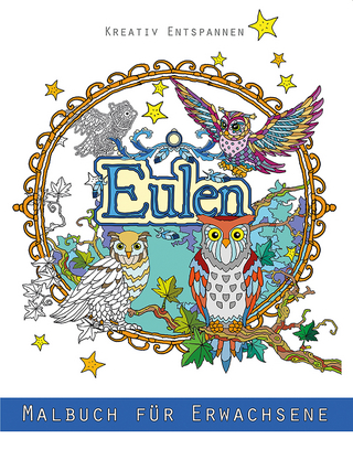 Eulen - Malbuch für Erwachsene