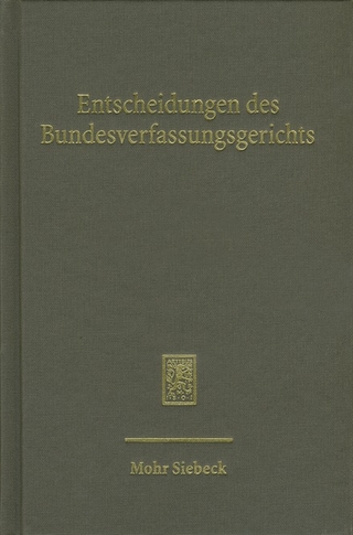 Entscheidungen des Bundesverfassungsgerichts (BVerfGE)