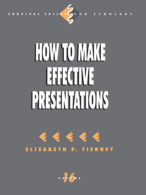 How to Make Effective Presentations - Elizabeth P. Tierney
