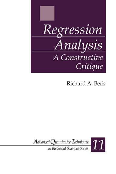 Regression Analysis - Richard A. Berk