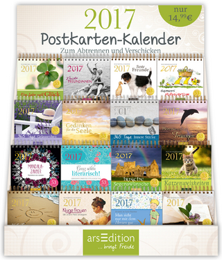 Display Postkartenkalender 2017