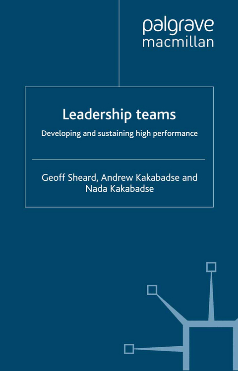 Leadership Teams - G. Sheard, a. Kakabadse