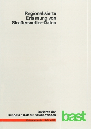 Regionalisierte Erfassung von Straßenwetter-Daten