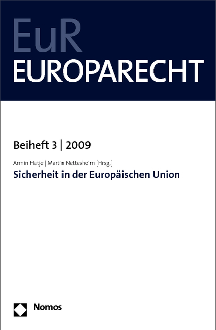 Sicherheit in der Europ&auml;ischen Union - 