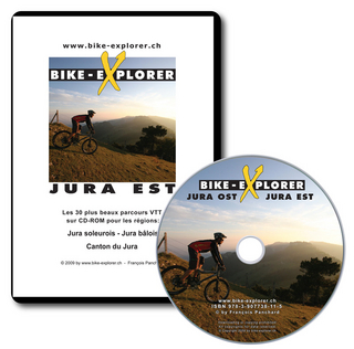 Bike-Explorer Jura Ost, CD-ROM inkl. GPS-Tracks