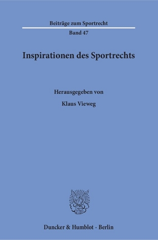 Inspirationen des Sportrechts.